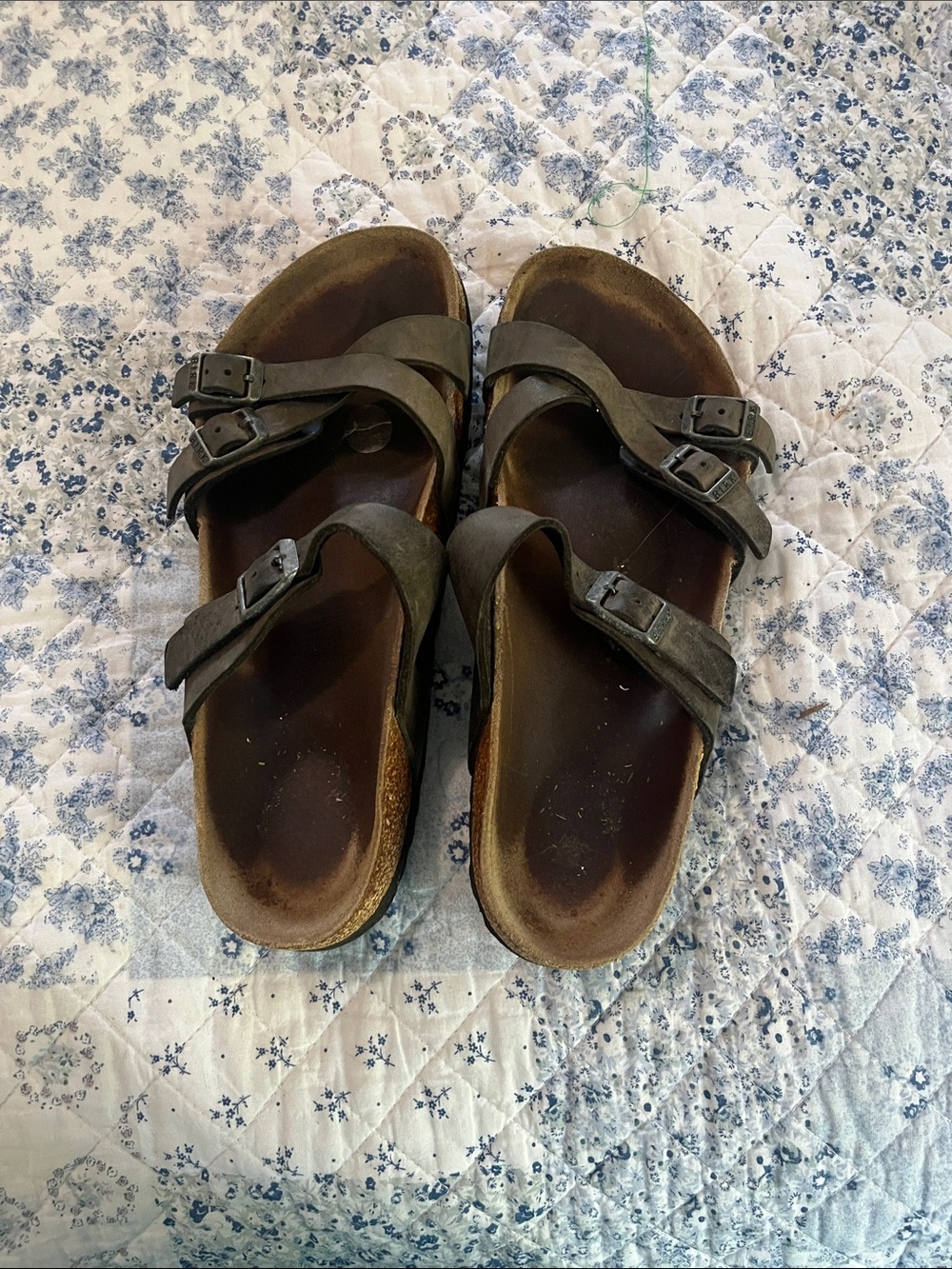 Black Birkenstock sandals
